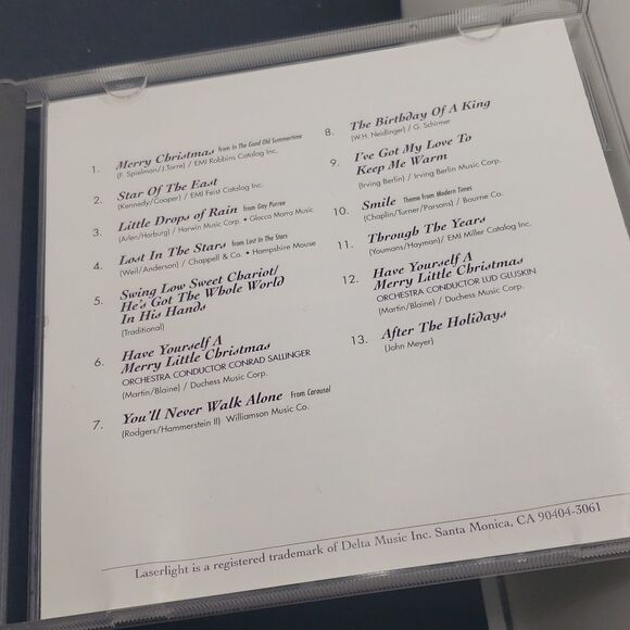 Laserlight digital Judy Garland Christmas through the years CD - Picture 4 of 5